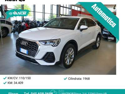 Audi Q3 150CV 2.0 SB tronic Business Advanced Bianco usata Sona