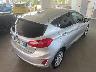 Ford Fiesta 1.5 EcoBlue 5 porte Titanium Argento usata Imola