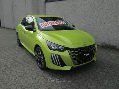 Peugeot 208 1.2 hybrid Allure 110cv e-dcs 6 Da targare  ufficiale Italia Giallo usata SARONNO