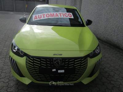 Peugeot 208 1.2 hybrid Allure 110cv e-dcs 6 Da targare  ufficiale Italia Giallo usata SARONNO