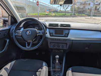 Skoda Fabia Tetto nero Perfetta Bianco usata Corato