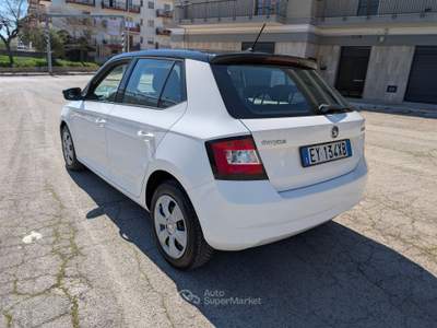 Skoda Fabia Tetto nero Perfetta Bianco usata Corato