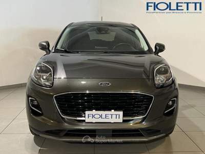 Ford Puma (2019) 1.0 ECOBOOST HYBRID 125 CV AUT. TITANIUM DESIGN Grigio usata Manerbio