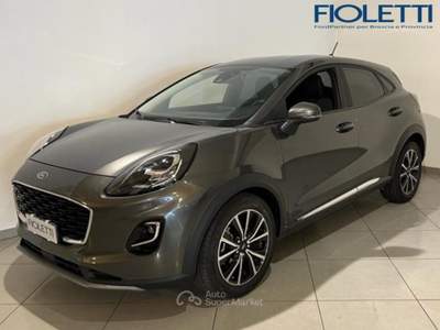 Ford Puma (2019) 1.0 ECOBOOST HYBRID 125 CV AUT. TITANIUM DESIGN Grigio usata Manerbio