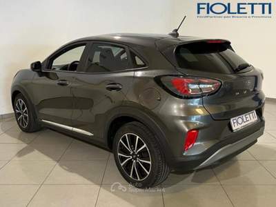 Ford Puma (2019) 1.0 ECOBOOST HYBRID 125 CV AUT. TITANIUM DESIGN Grigio usata Manerbio