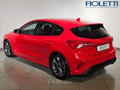 Ford Focus 4ª SERIE 1.0 ECOBOOST 125 CV 5P. ST LINE Rosso usata Manerbio