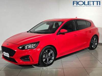 Ford Focus 4ª SERIE 1.0 ECOBOOST 125 CV 5P. ST LINE Rosso usata Manerbio