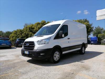 Ford Transit 330 2.0 tdci MHEV 130cv trend L2H2 E6.2 Bianco usata Roma