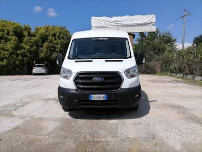 Ford Transit 330 2.0 tdci MHEV 130cv trend L2H2 E6.2 Bianco usata Roma