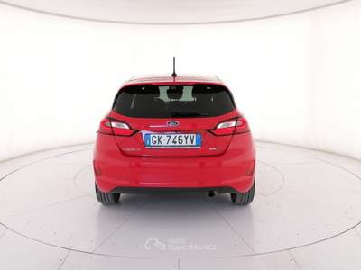 Ford Fiesta 5p 1.0 ecoboost h Titanium 125cv Bianco usata Roma
