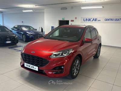 Ford Kuga 2.500 BENZINA FULL HYBRID 190 CV ST-LINE C.AUTO Rosso usata Alba