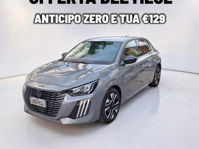 Peugeot 208 1.2 puretech ALLURE s&s 100cv Grigio usata San Giuseppe Vesuviano