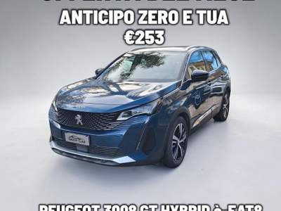 Peugeot 3008 Hybrid 225 e-EAT8 Allure Pack Blu/Azzurro usata San Giuseppe Vesuviano