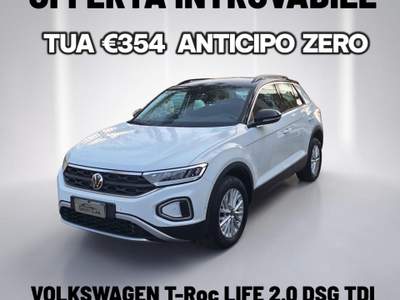 Volkswagen T-Roc SCR 150 CV DSG Life Bronzo usata San Giuseppe Vesuviano