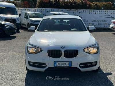 BMW Serie 1 116i 116i Sport 5p Bianco usata Fiumicino