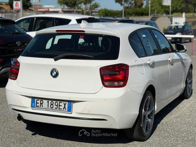 BMW Serie 1 116i 116i Sport 5p Bianco usata Fiumicino