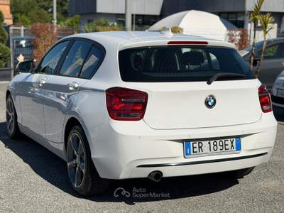 BMW Serie 1 116i 116i Sport 5p Bianco usata Fiumicino