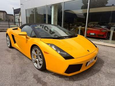 Lamborghini Gallardo 5.0 V10 Spyder Giallo usata CALCINATO