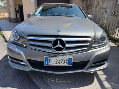 Mercedes-Benz Classe C W204 2011 Berlina cdi (be) Avantgarde AUTOMATICA Grigio usata Genova