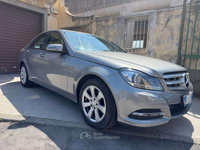 Mercedes-Benz Classe C W204 2011 Berlina cdi (be) Avantgarde AUTOMATICA Grigio usata Genova