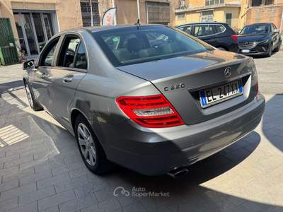 Mercedes-Benz Classe C W204 2011 Berlina cdi (be) Avantgarde AUTOMATICA Grigio usata Genova