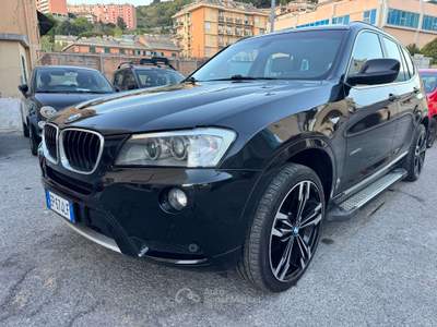 BMW X3 X3 X3 xdrive20d Futura automatica Nero usata Genova