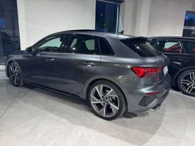 Audi S3 A3 IV  Sportback 2.0 tfsi quattro s-tronic tetto apribile Grigio usata Genova
