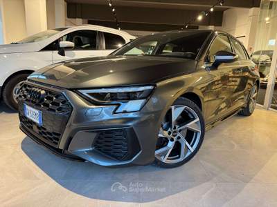 Audi S3 A3 IV  Sportback 2.0 tfsi quattro s-tronic tetto apribile Grigio usata Genova