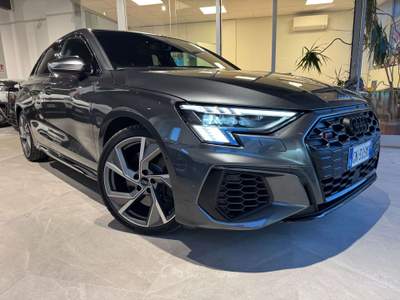 Audi S3 A3 IV  Sportback 2.0 tfsi quattro s-tronic tetto apribile Grigio usata Genova