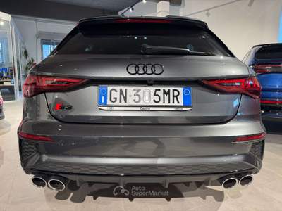 Audi S3 A3 IV  Sportback 2.0 tfsi quattro s-tronic tetto apribile Grigio usata Genova