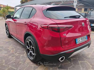 Alfa Romeo Stelvio 2.2 Turbodiesel 190 CV AT8 Q4 SPRINT SUPER - TETTO Rosso usata Monselice