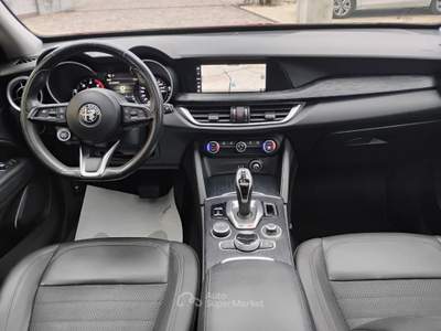 Alfa Romeo Stelvio 2.2 Turbodiesel 190 CV AT8 Q4 SPRINT SUPER - TETTO Rosso usata Monselice