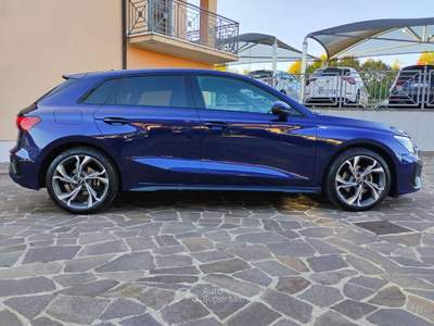 Audi A3 SPB 35 TDI S tronic S line edition PACK EVOLUTION Blu/Azzurro usata Monselice