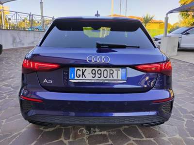 Audi A3 SPB 35 TDI S tronic S line edition PACK EVOLUTION Blu/Azzurro usata Monselice