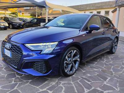 Audi A3 SPB 35 TDI S tronic S line edition PACK EVOLUTION Blu/Azzurro usata Monselice