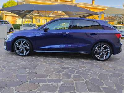 Audi A3 SPB 35 TDI S tronic S line edition PACK EVOLUTION Blu/Azzurro usata Monselice