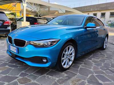 BMW Serie 4 Gran Coupé 420d d xDrive Gran Coupé - PELLE TOTALE - Blu/Azzurro usata Monselice