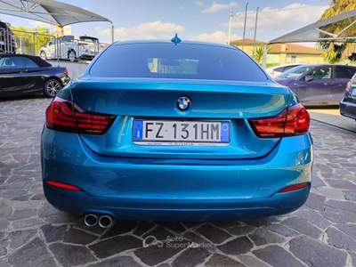BMW Serie 4 Gran Coupé 420d d xDrive Gran Coupé - PELLE TOTALE - Blu/Azzurro usata Monselice
