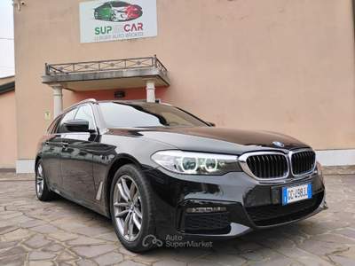 BMW Serie 5 520d d 48V xDrive Touring Msport Nero usata Monselice