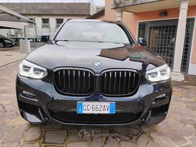 BMW X3 xDrive20d 48V Msport M Sport Nero usata Monselice