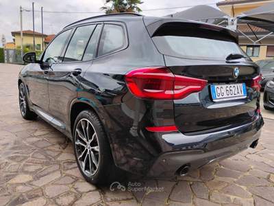 BMW X3 xDrive20d 48V Msport M Sport Nero usata Monselice