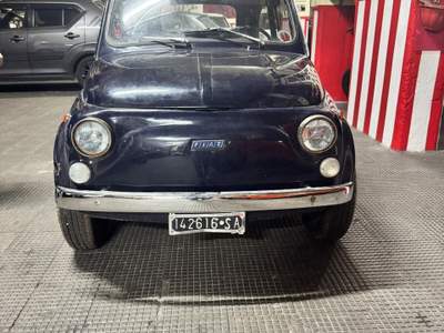 Fiat 500 L 1969 DOCUMENTI E TARGHE ORIGINALI - 1969 Blu/Azzurro usata Salerno