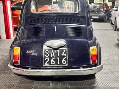 Fiat 500 L 1969 DOCUMENTI E TARGHE ORIGINALI - 1969 Blu/Azzurro usata Salerno