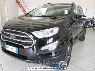 Ford EcoSport 1.5 TDCi 100 CV Start&Stop Business Nero usata Galatina