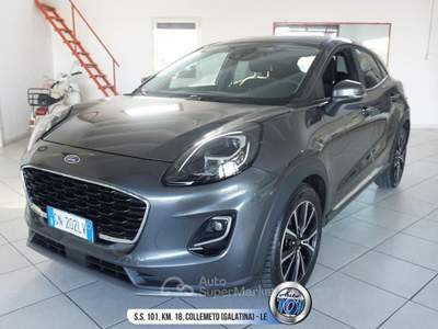 Ford Puma 1.0 EcoBoost Hybrid 125 CV S&S Titanium Grigio usata Galatina