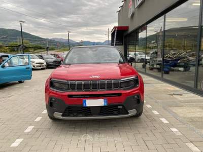 Jeep Avenger 1.2 turbo Summit fwd 100cv Rosso usata Pinerolo
