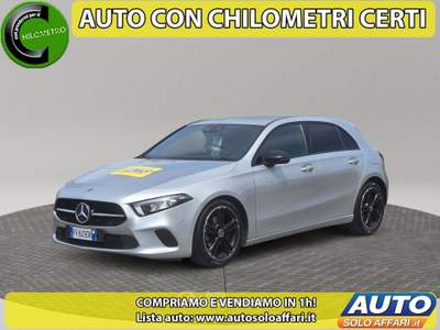 Mercedes-Benz Classe A D NIGHT EDITION AUTOMATGICA CAMERA/NAVI/18 Grigio usata Prato