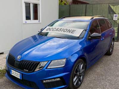 Skoda Octavia Octavia 2.0 TSI DSG Wagon RS 245 Blu/Azzurro usata Paluzza