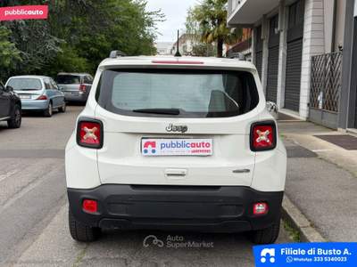Jeep Renegade Renegade 1.6 Mjt 120CV Longitude Bianco usata Busto Arsizio