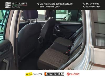 Volkswagen Tiguan Tiguan 2.0 TDI 150CV SCR DSG Life Argento usata Sala Consilina